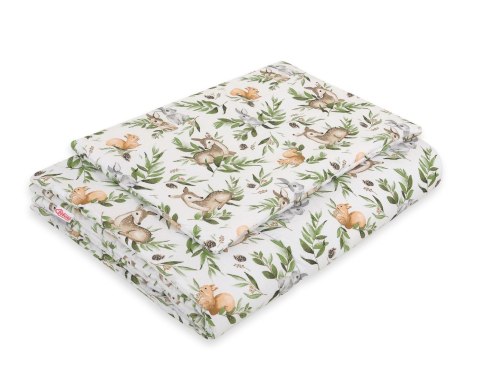 Komplet pościeli dla dzieci z wypełnieniem 120x90cm - woodland green Komplet pościeli dla dzieci z wypełnieniem 120x90cm - woodland green
