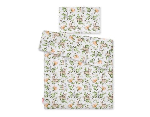 Komplet pościeli dla dzieci z wypełnieniem 120x90cm - woodland green Komplet pościeli dla dzieci z wypełnieniem 120x90cm - woodland green