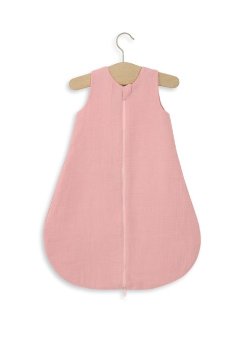 Muślinowy śpiworek dla dzieci zaokrąglony S 0-6 mcy letni TOG 1.0 - pastel pink Muślinowy śpiworek dla dzieci zaokrąglony S 0-6 mcy letni TOG 1.0 - pastel pink