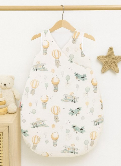 Śpiworek dla dzieci bawełniany M 3-12 mcy TOG 2.5 całoroczny ocieplany - sky adventure