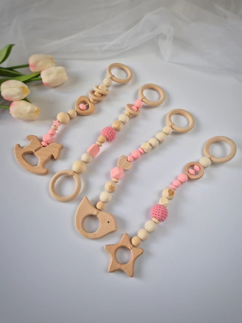 Stojak edukacyjny Baby Gym z zawieszkami