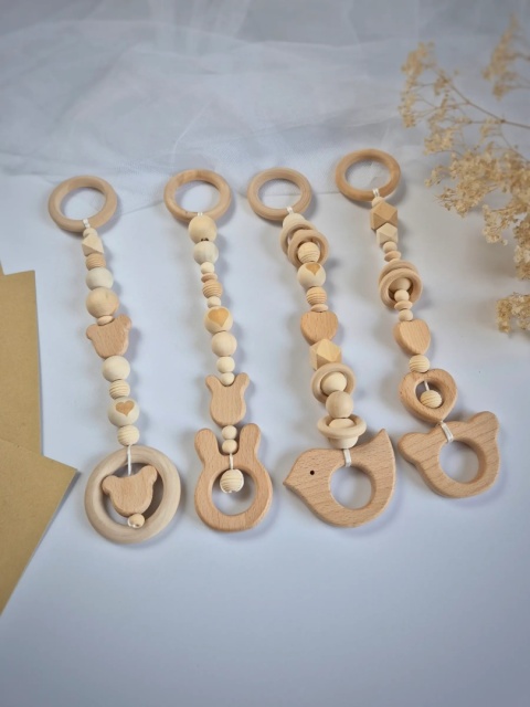 Stojak edukacyjny Baby Gym z zawieszkami