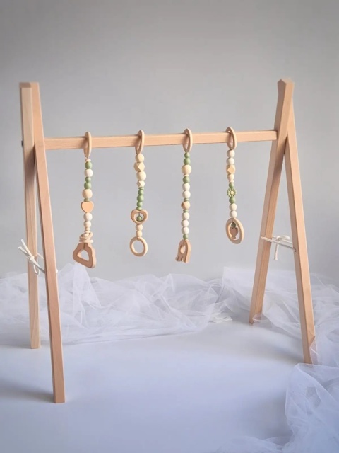 Stojak edukacyjny Baby Gym z zawieszkami