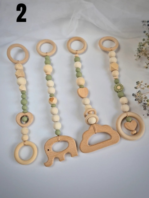 Zawieszki do stojaka edukacyjnego Baby Gym