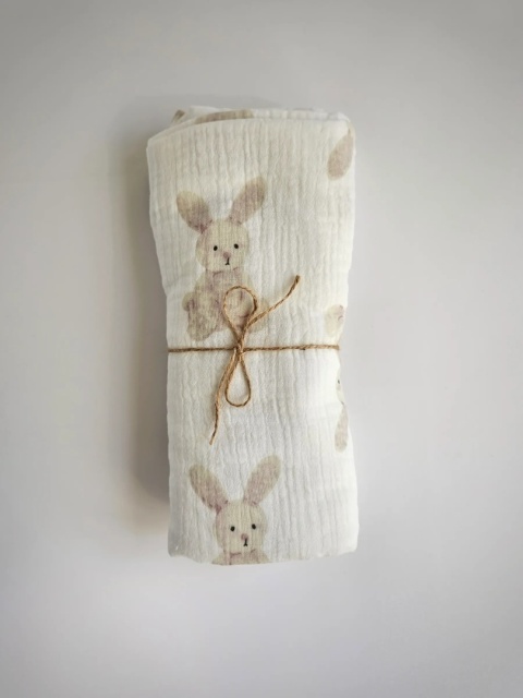 Otulacz muślinowy 100x100 cm