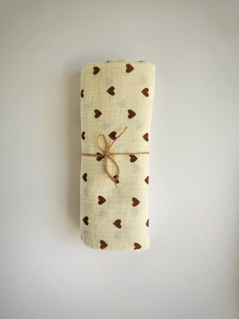 Otulacz muślinowy 100x100 cm