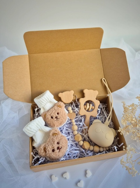 Prezent na chrzest w pudełku