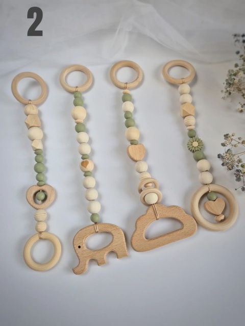 Stojak edukacyjny Baby Gym z zawieszkami