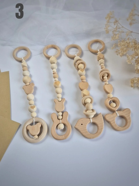 Stojak edukacyjny Baby Gym z zawieszkami