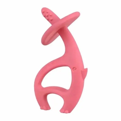 Mombella Gryzak Słonik Dancing Elephant Pink