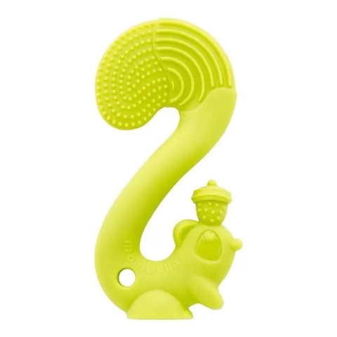 Mombella Gryzak Zabawka Wiewiórka Squirrel Green
