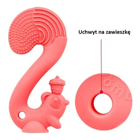Mombella Gryzak Zabawka Wiewiórka Squirrel Green