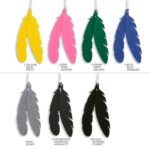 Namiot Tipi dla dzieci+ zawieszki pióra - Kratka szara - różowy