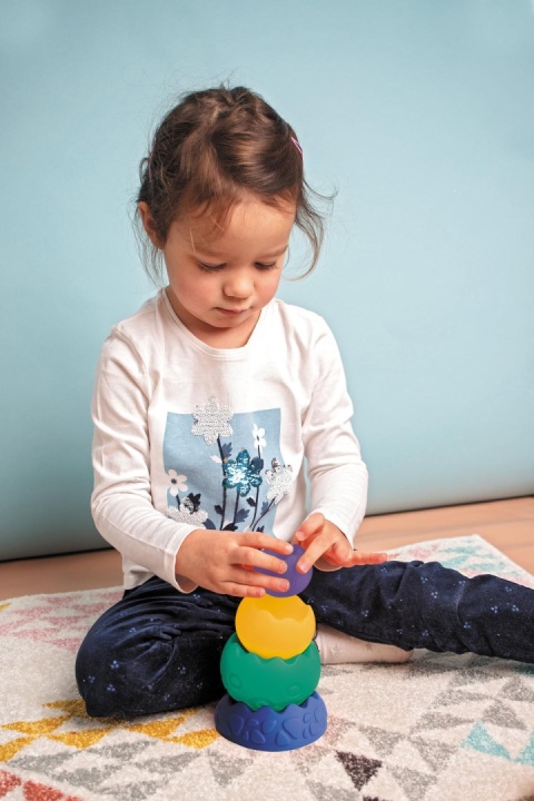Piramida sensoryczna pastelowa