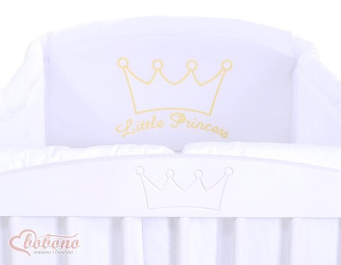 Ochraniacz uniwersalny XXL- Little Prince/Princess białe Ochraniacz uniwersalny XXL- Little Prince/Princess białe