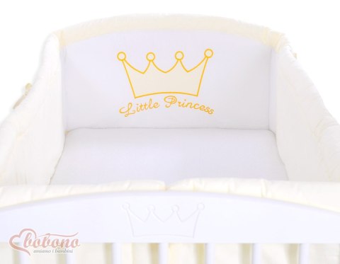 Ochraniacz uniwersalny XXL- Little Prince/Princess kremowa Ochraniacz uniwersalny XXL- Little Prince/Princess kremowa