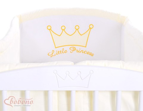 Ochraniacz uniwersalny XXL- Little Prince/Princess kremowa Ochraniacz uniwersalny XXL- Little Prince/Princess kremowa