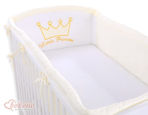 Ochraniacz uniwersalny XXL- Little Prince/Princess kremowa Ochraniacz uniwersalny XXL- Little Prince/Princess kremowa