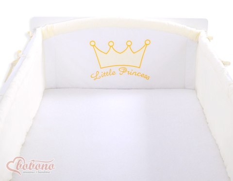Ochraniacz uniwersalny XXL- Little Prince/Princess kremowa Ochraniacz uniwersalny XXL- Little Prince/Princess kremowa