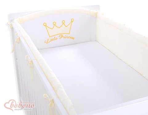 Ochraniacz uniwersalny XXL- Little Prince/Princess kremowa Ochraniacz uniwersalny XXL- Little Prince/Princess kremowa