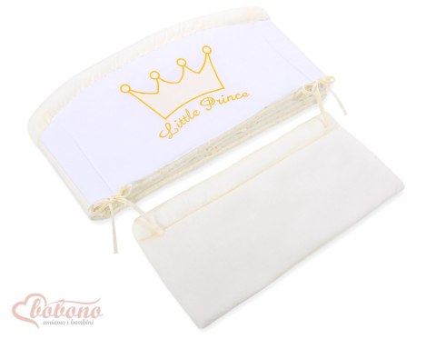 Ochraniacz uniwersalny XXL- Little Prince/Princess kremowa Ochraniacz uniwersalny XXL- Little Prince/Princess kremowa