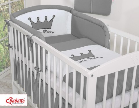 Ochraniacz uniwersalny 120x60cm- Little Prince/Princess antracyt Ochraniacz uniwersalny 120x60cm- Little Prince/Princess antracyt
